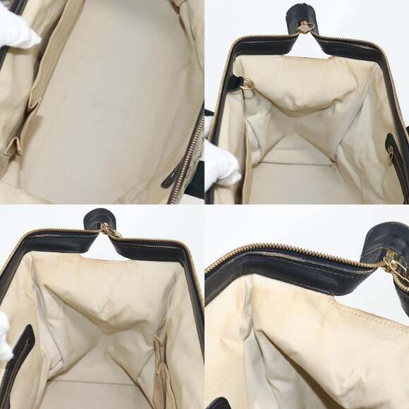 LOUIS VUITTON Monogram Mini Josephine GM Hand Bag Blue M92211 - Picture 12 of 13